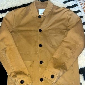 SAMSOE SAMSOE LICHEN TAN WORKER JACKET